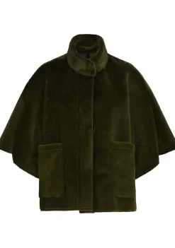 Truien>LABEL DOT PONCHO Groen