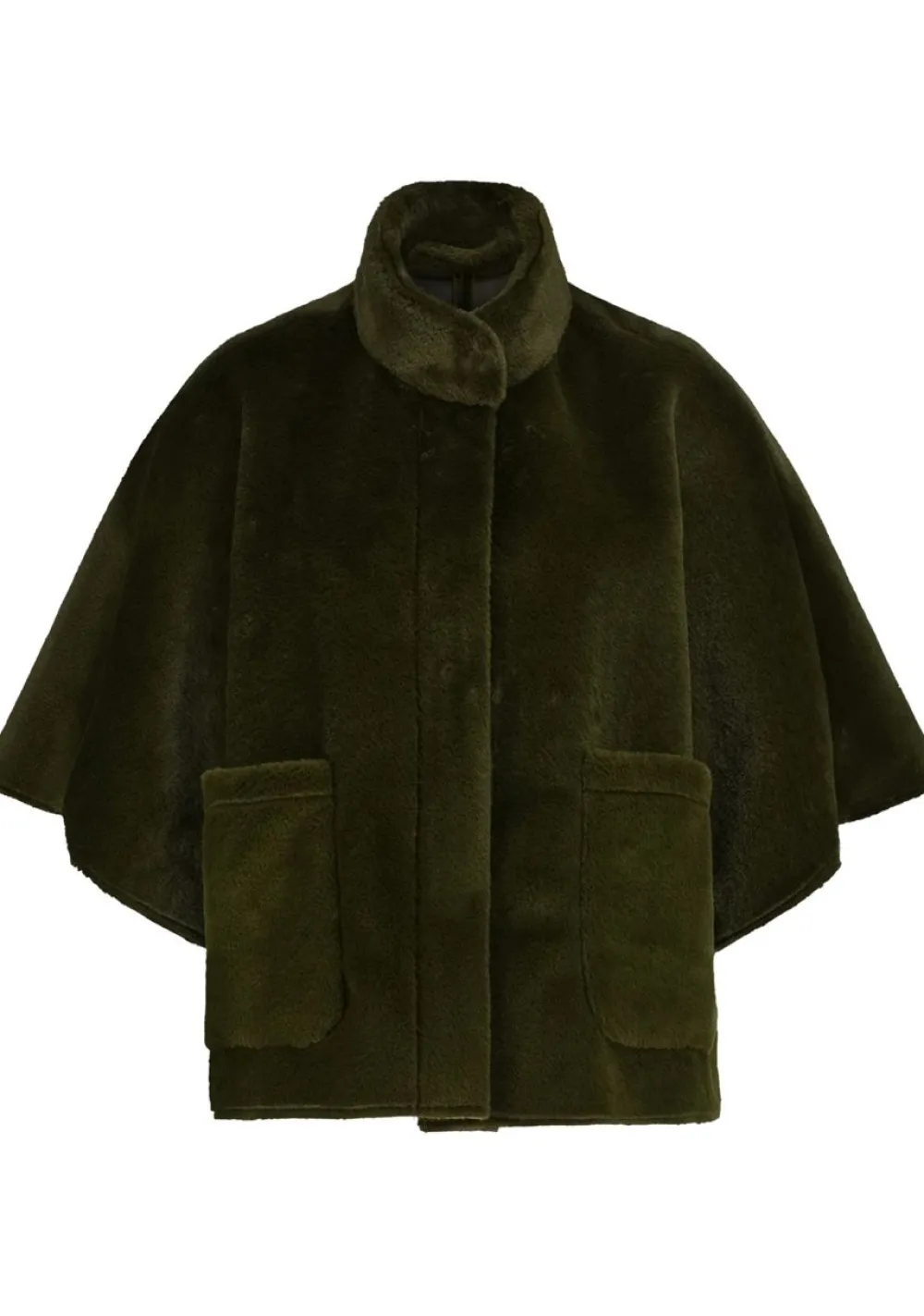 Truien>LABEL DOT PONCHO Groen