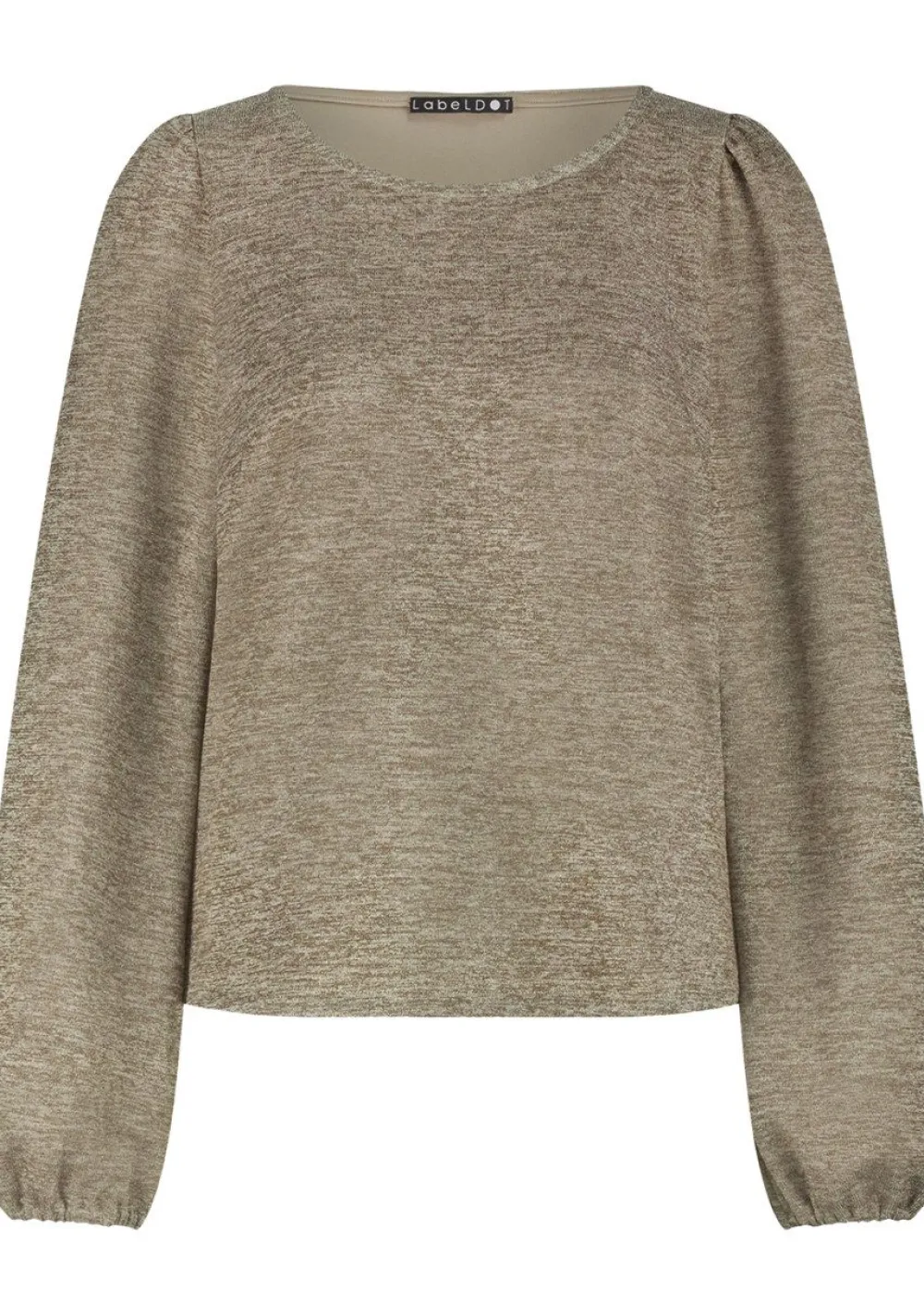 Pakken & Co-Ords|Shirts>LABEL DOT SHIRT Beige