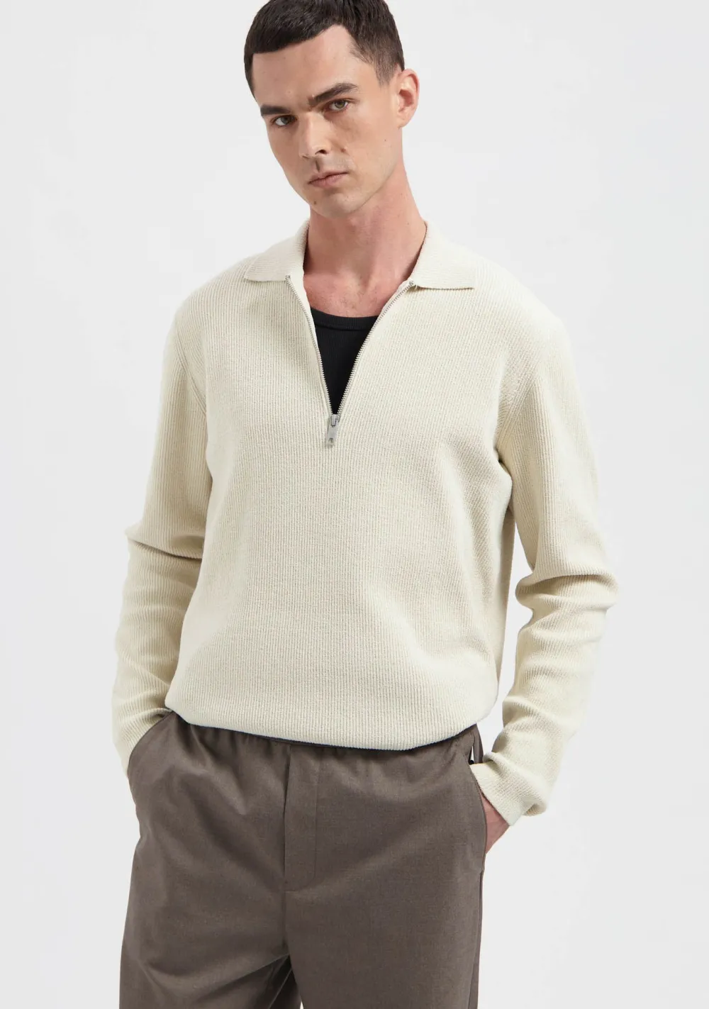 Truien>LAW OF THE SEA TRUI Beige