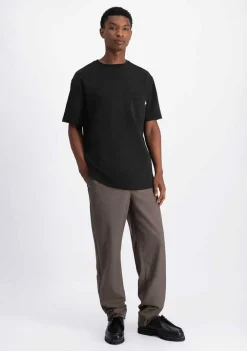 T-Shirts>LAW OF THE SEA TSHIRT Zwart