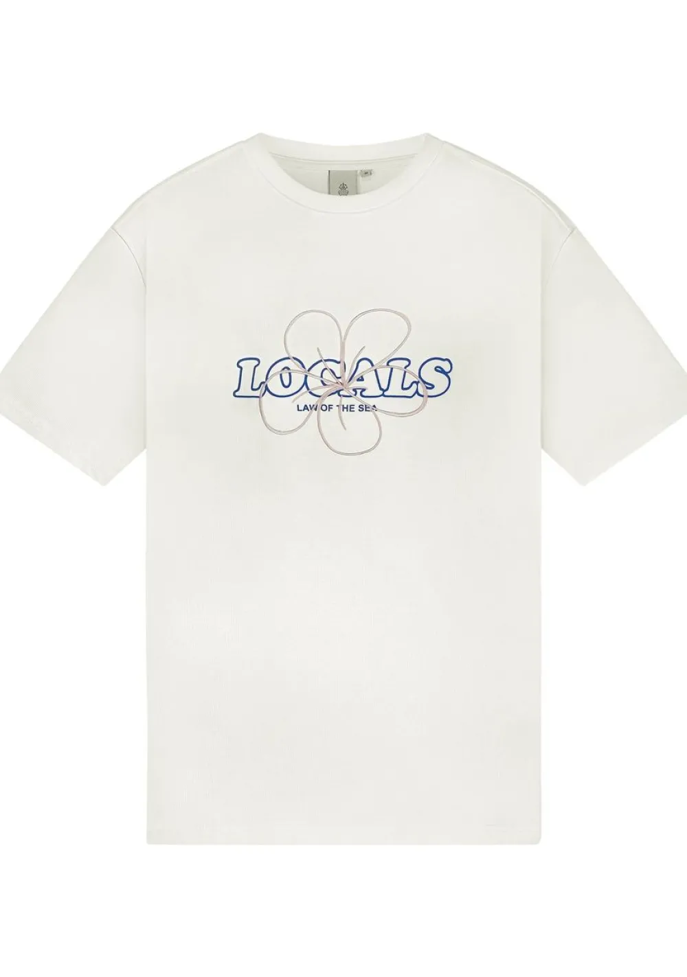 T-Shirts>LAW OF THE SEA TSHIRT Off white