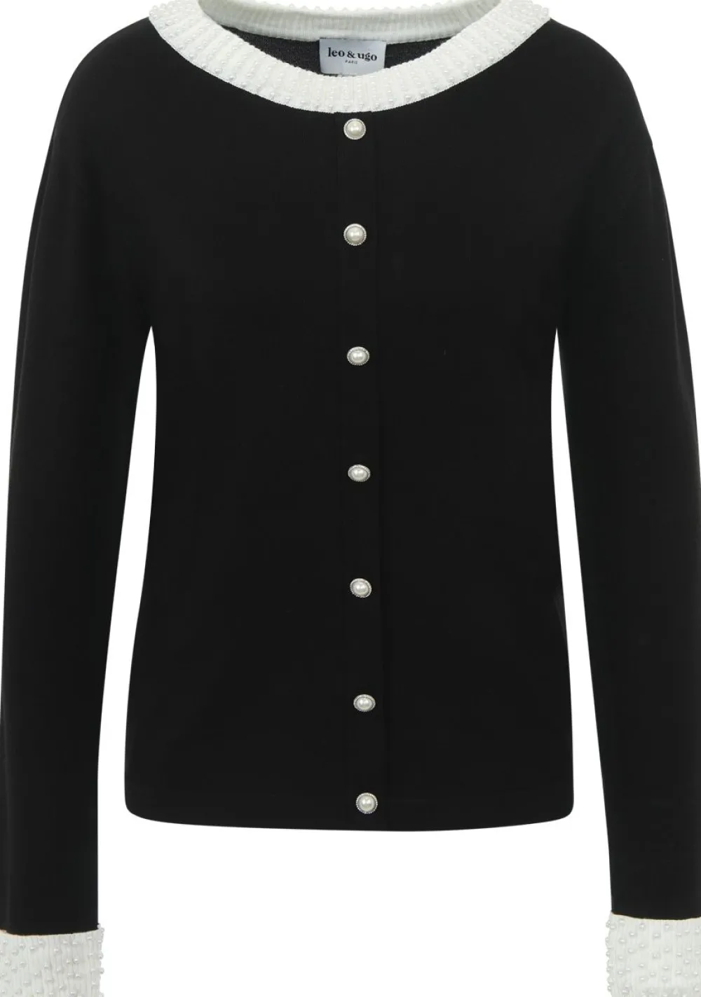 Truien>LEO & UGO TRUI Zwart