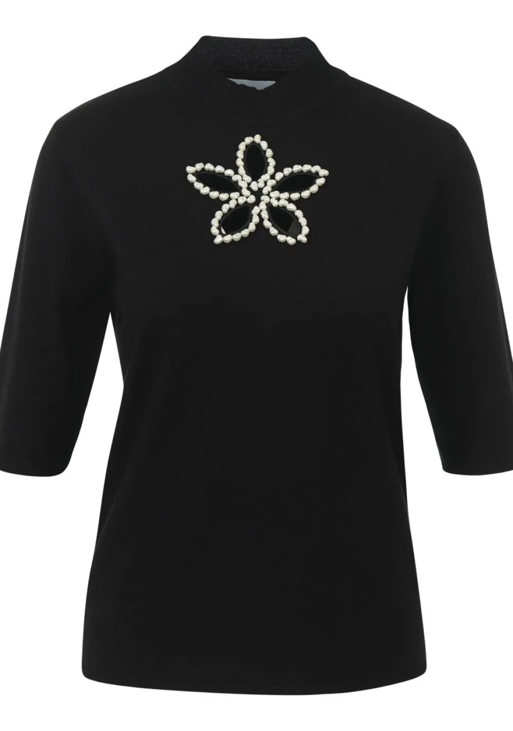 Truien>LEO & UGO TRUI KORTE MOUW Zwart