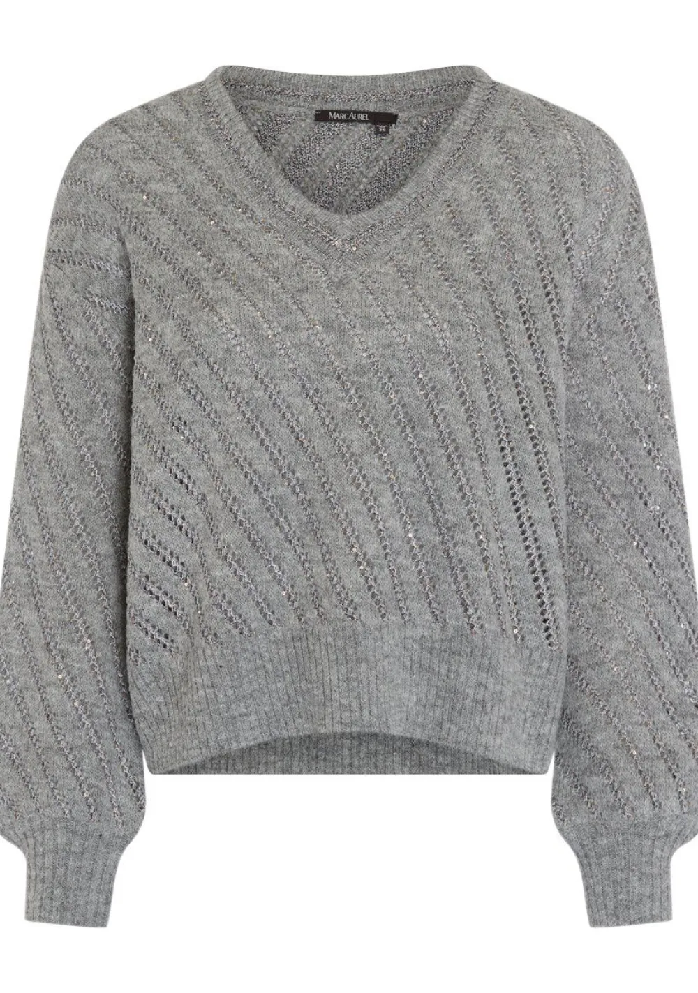 Truien>MARC AUREL TRUI Grijs