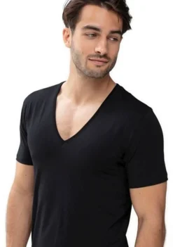 T-Shirts>MEY TSHIRT Zwart