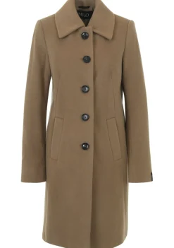 Winterjassen|Jassen>MILO COATS MANTEL Bruin