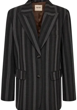 Blazers & Jasjes|Pakken & Co-Ords>MOSMOSH BLAZER Grijs