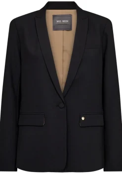 Blazers & Jasjes|Pakken & Co-Ords>MOSMOSH BLAZER Zwart
