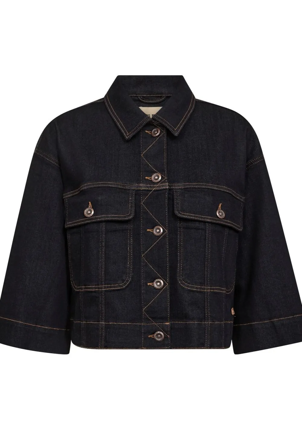 Blazers & Jasjes>MOSMOSH DENIMJACK Blauw