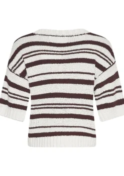 Truien>MSCH COPENHAGEN TRUI KORTE MOUW Bruin