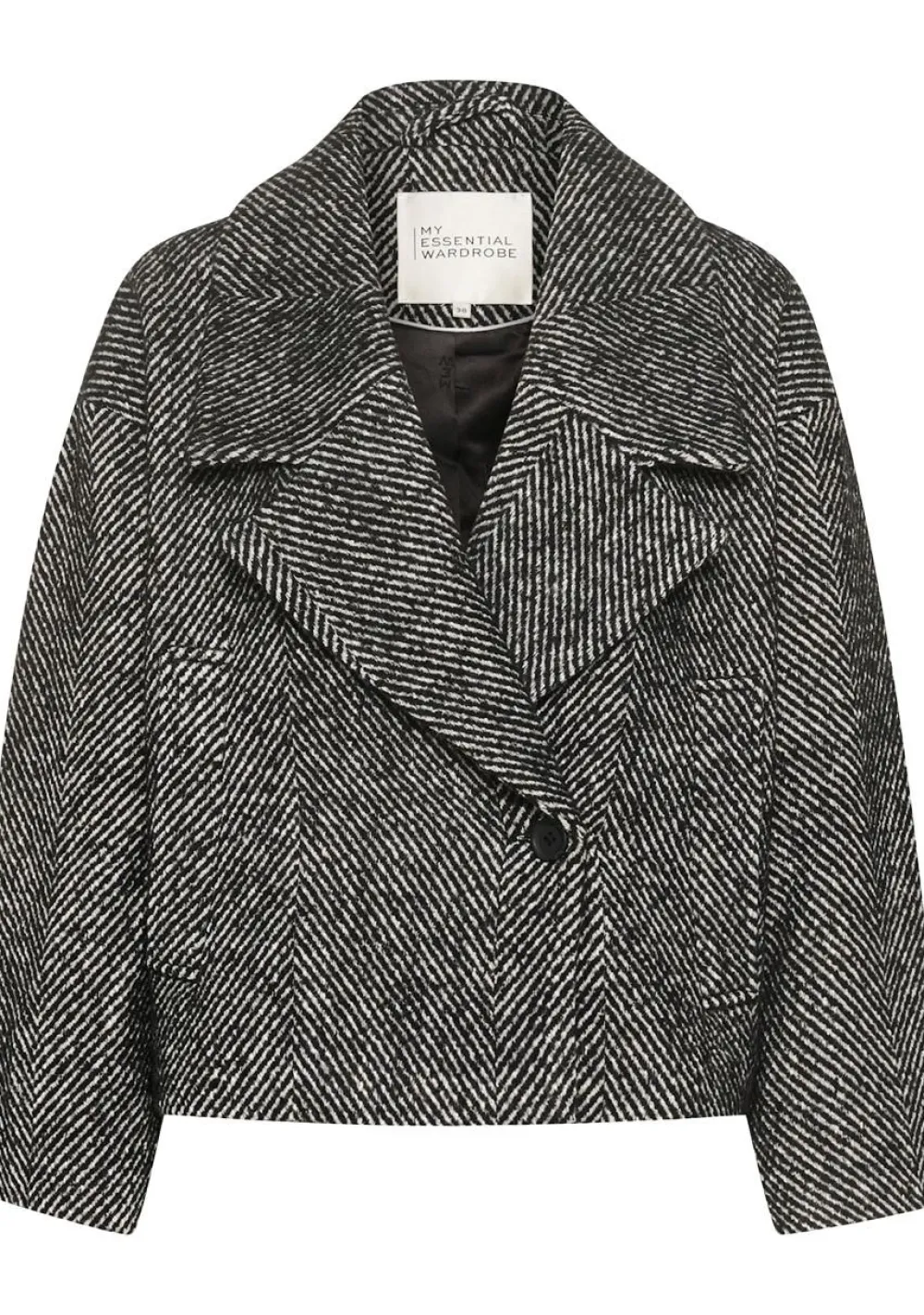 Winterjassen|Jassen>MY ESSENTIAL WARDROBE MANTEL Blauw