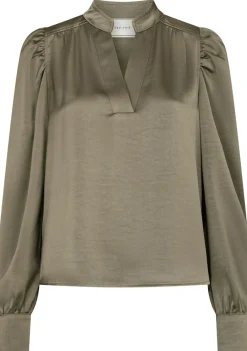 Blouses>NEO NOIR BLOUSE Groen