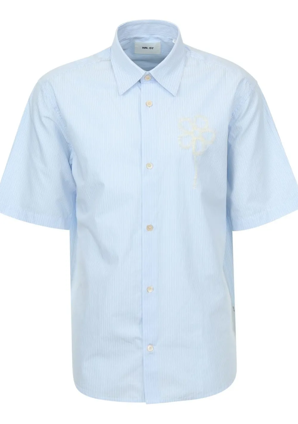 Overhemden>NN07 OVERHEMD Blauw