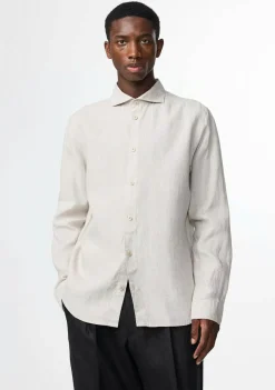 Overhemden>NN07 OVERHEMD Beige