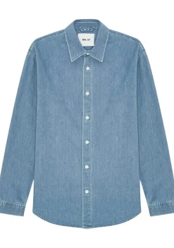 Overhemden>NN07 OVERHEMD Blauw