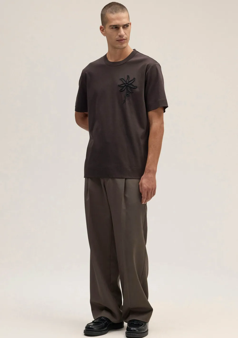 T-Shirts>NN07 TSHIRT Bruin