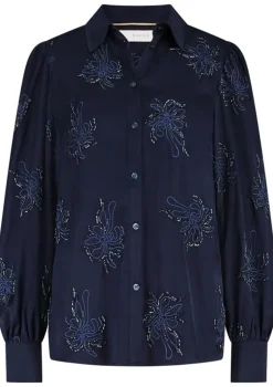 Blouses>NUKUS BLOUSE Blauw