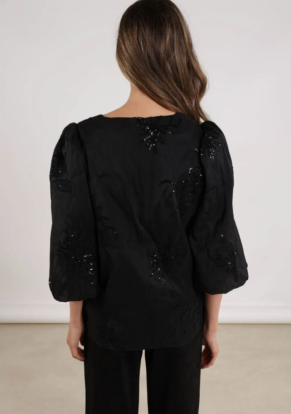 Blouses>NUKUS BLOUSE Zwart