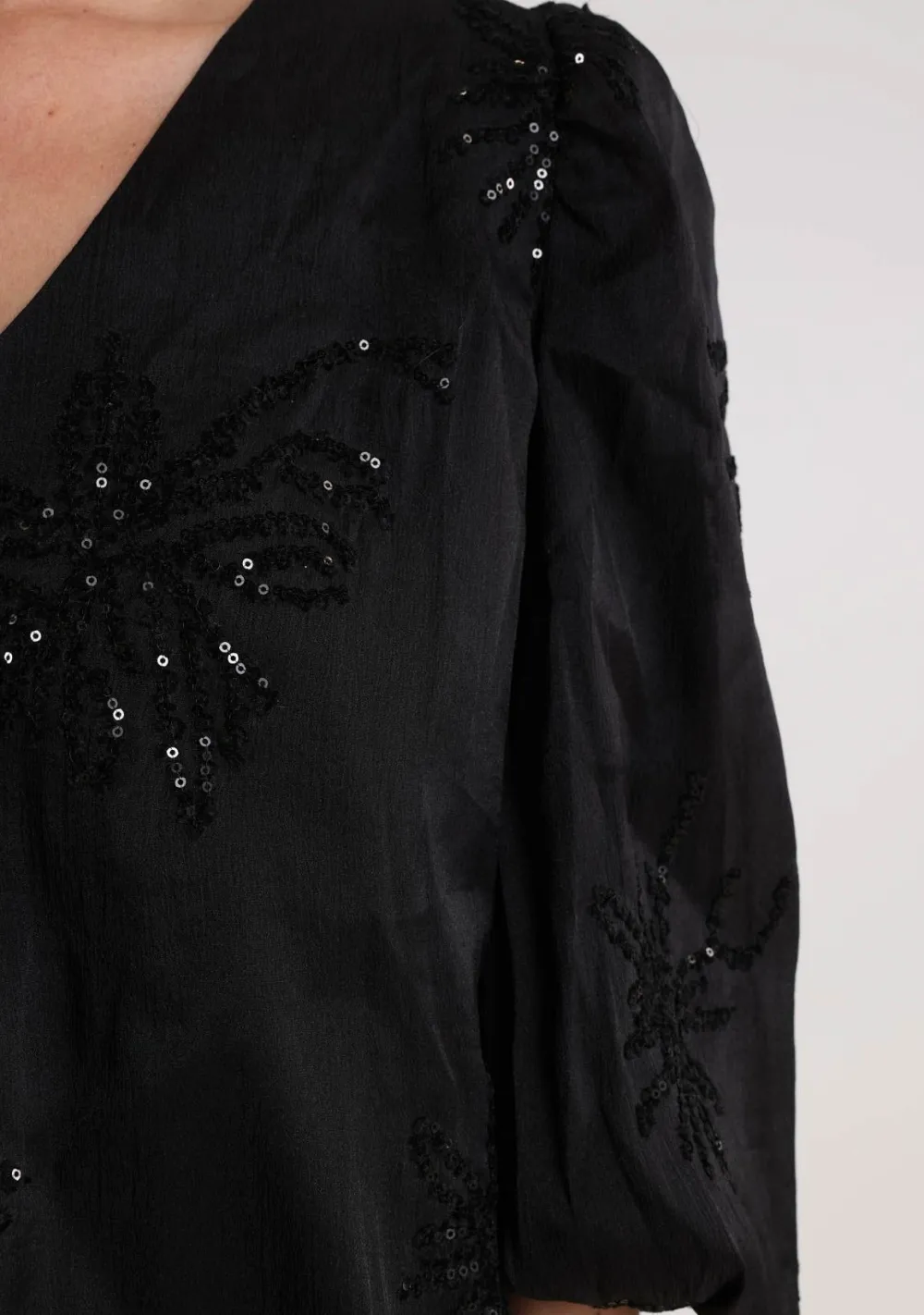 Blouses>NUKUS BLOUSE Zwart