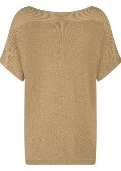 Truien>NUKUS TRUI KORTE MOUW Beige