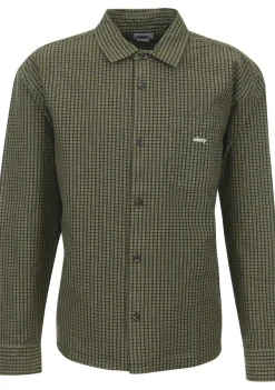 Overhemden>OBEY OVERHEMD Groen