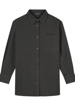 Pakken & Co-Ords|Blouses>OLAF BLOUSE Zwart