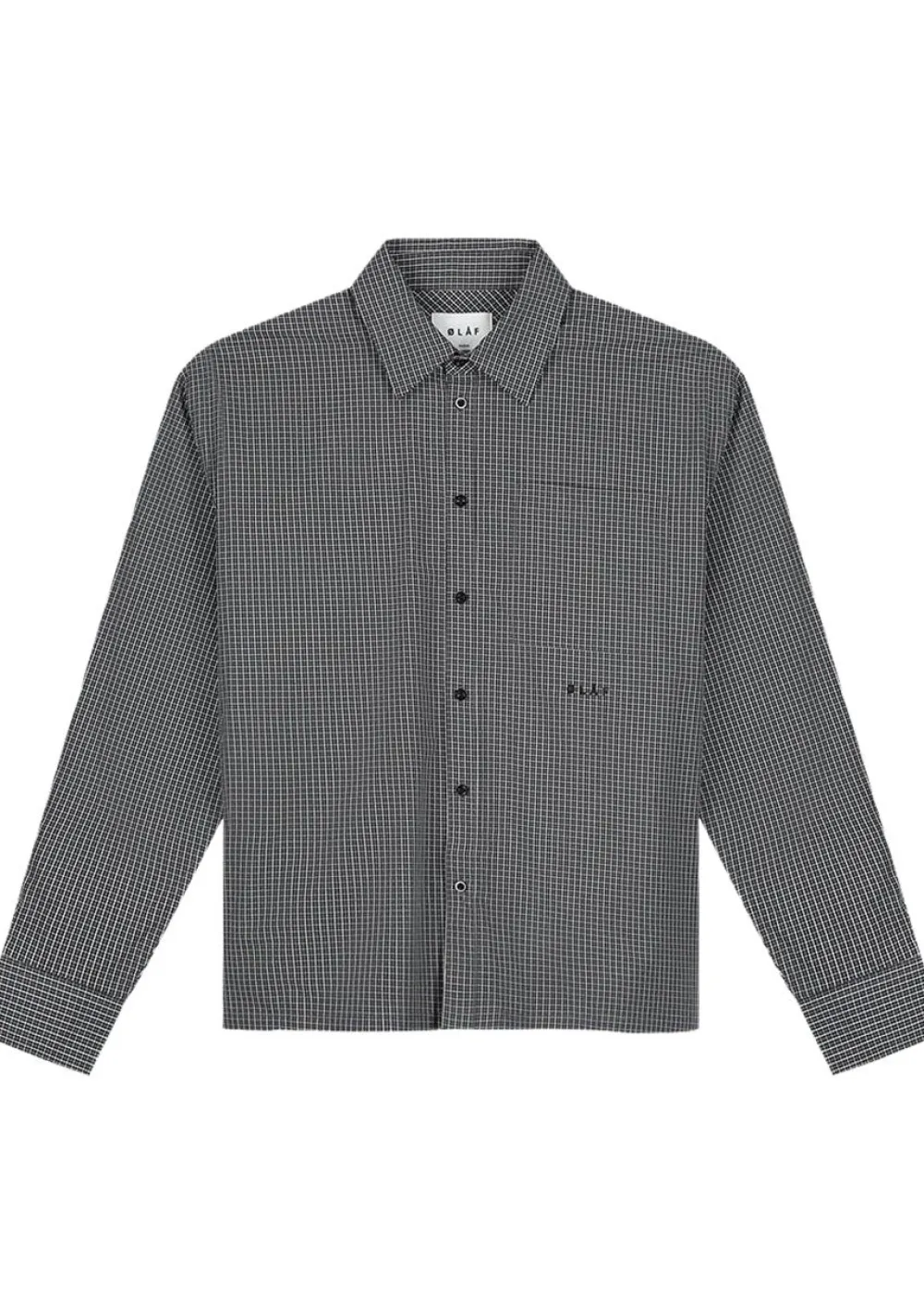 Overhemden>OLAF OVERHEMD Grijs