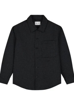 Overshirts>OLAF OVERSHIRT Zwart