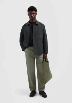 Overshirts>OLAF OVERSHIRT Zwart