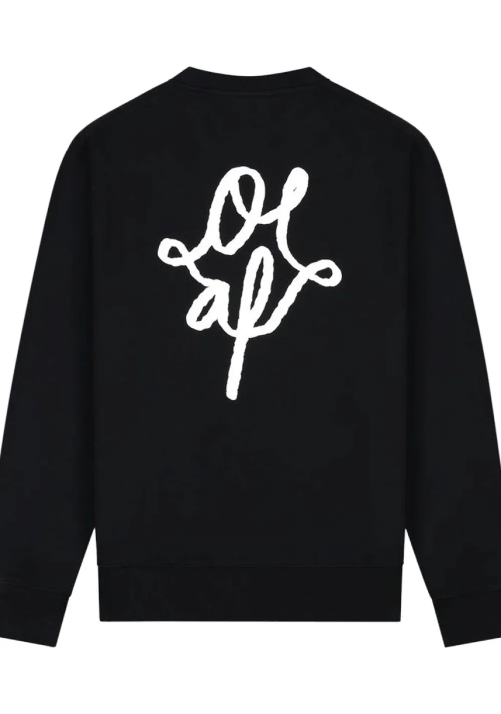 Truien>OLAF SWEATER Zwart