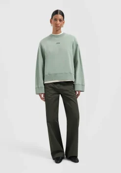 Sweaters|Truien>OLAF SWEATER Groen