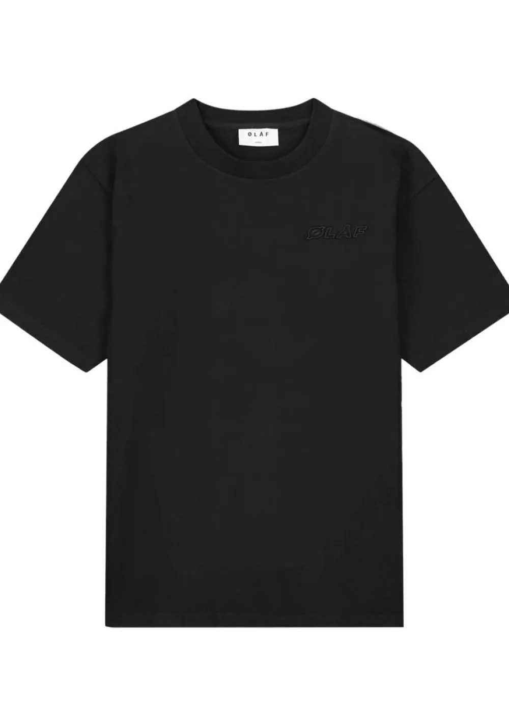 T-Shirts>OLAF TSHIRT Zwart