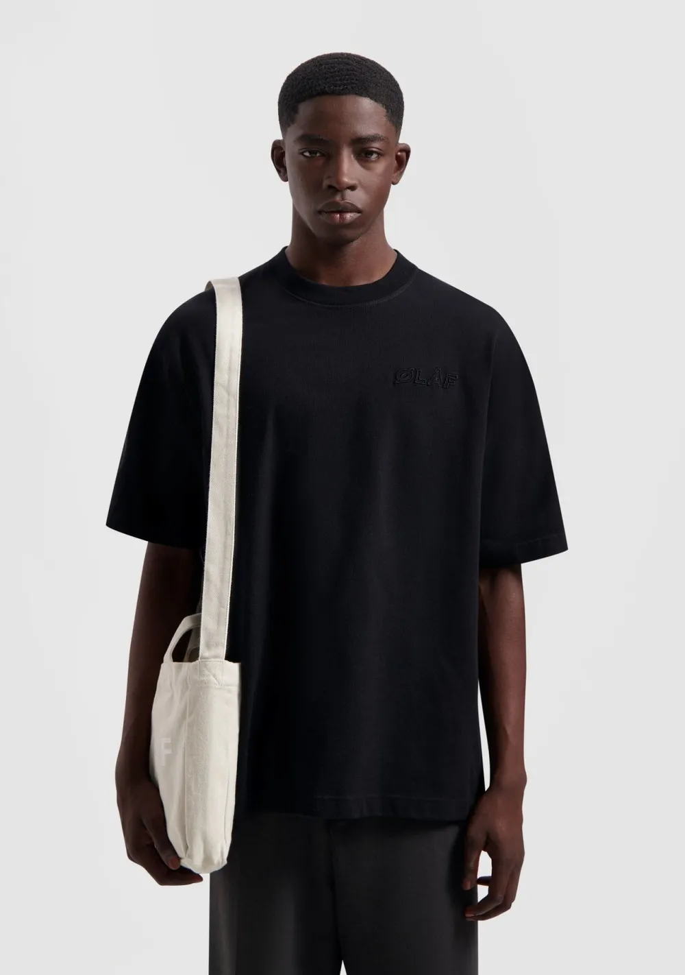 T-Shirts>OLAF TSHIRT Zwart