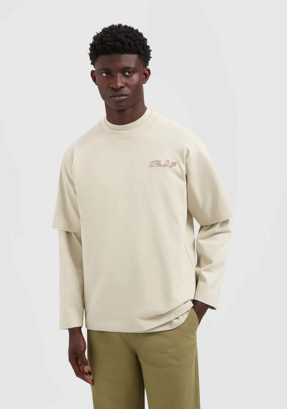 T-Shirts>OLAF TSHIRT Beige