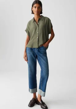 Blouses>OPUS BLOUSE Groen