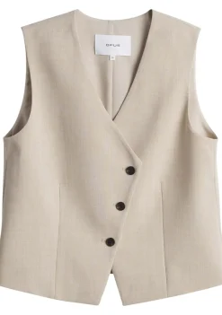 Gilets|Blazers & Jasjes>OPUS GILET Beige