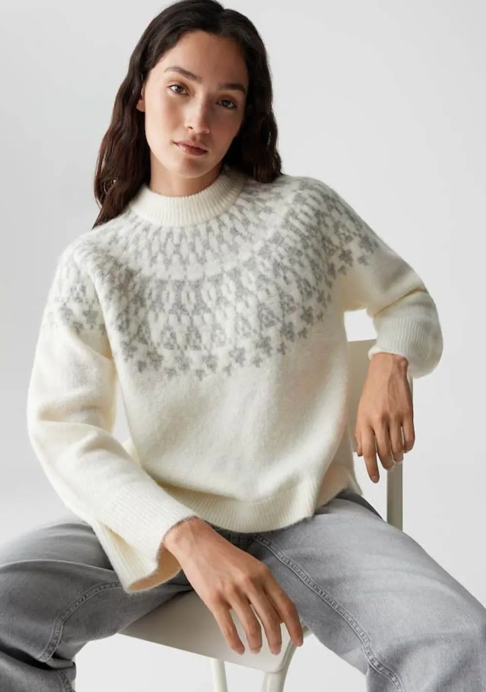 Truien>OPUS TRUI Off white