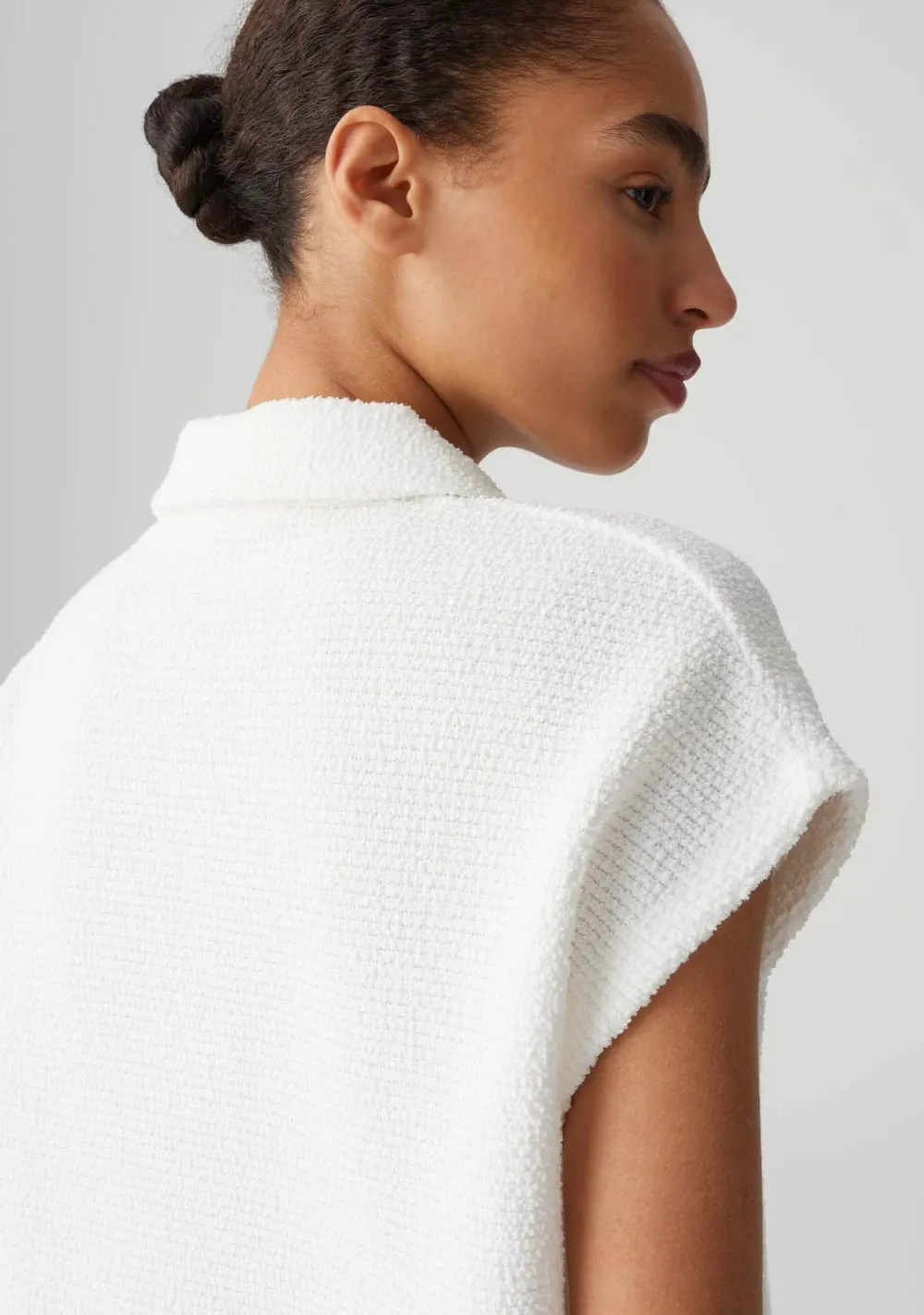 Truien>OPUS TRUI KORTE MOUW Off white