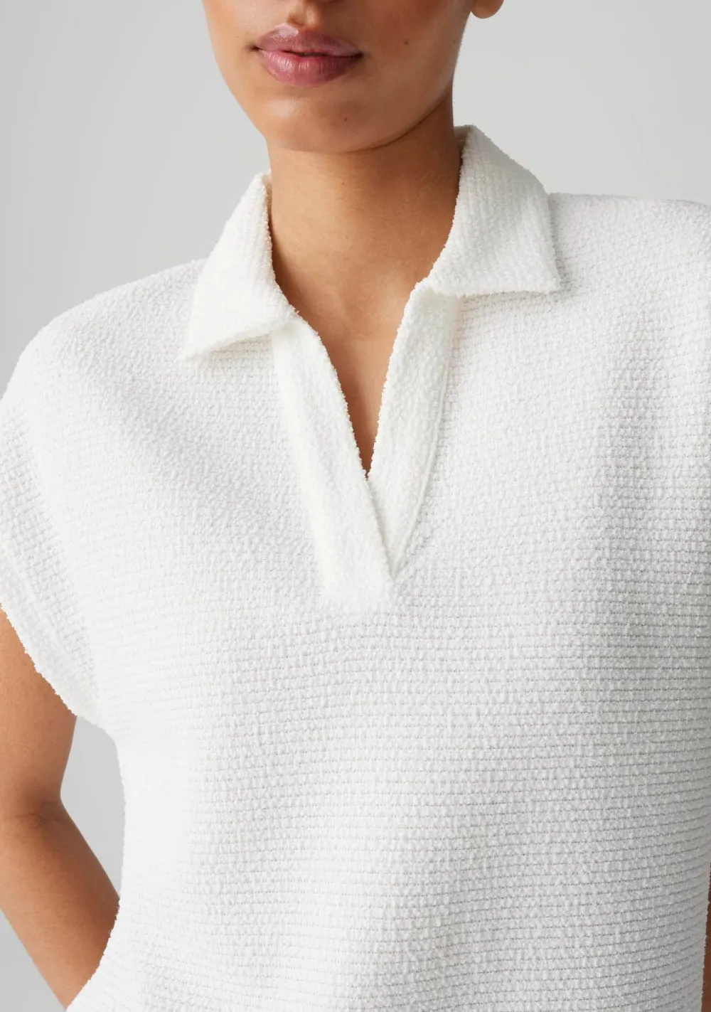 Truien>OPUS TRUI KORTE MOUW Off white