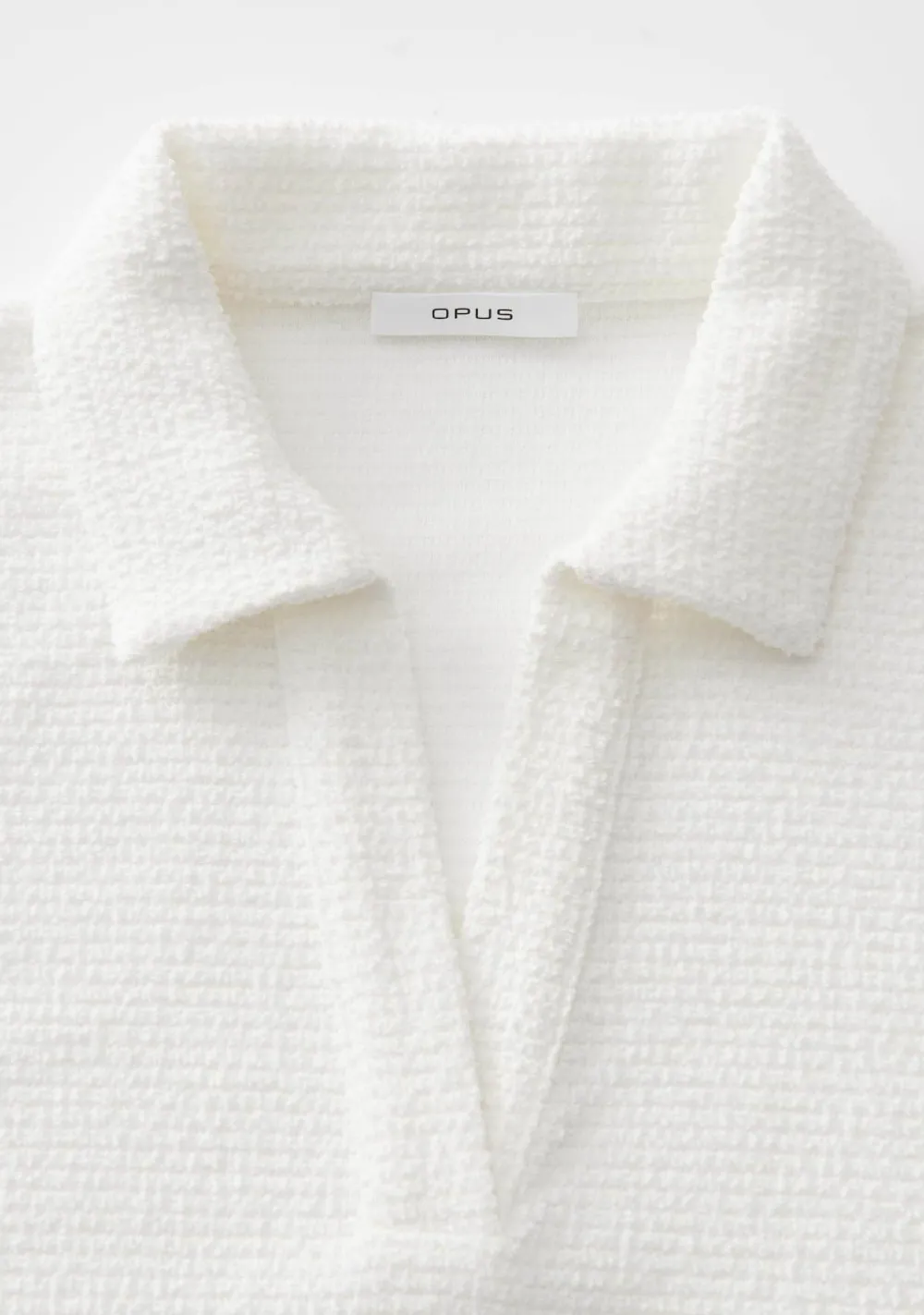 Truien>OPUS TRUI KORTE MOUW Off white