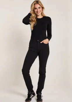 Broeken>PARA MI PANTALON Zwart