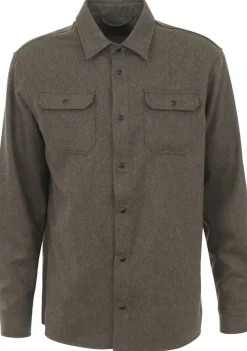 Overshirts>PAUL EN SHARK OVERSHIRT Bruin