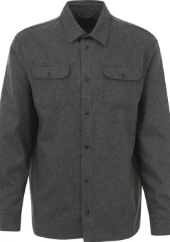 Overshirts>PAUL EN SHARK OVERSHIRT Grijs
