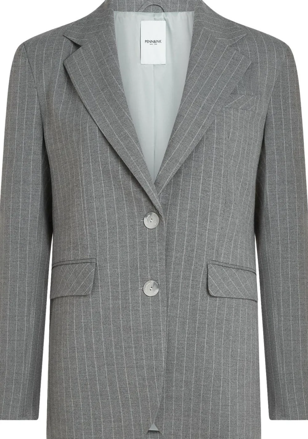 Blazers & Jasjes|Pakken & Co-Ords>PENN & INK BLAZER Grijs