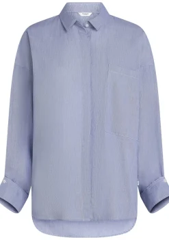 Blouses>PENN & INK BLOUSE Blauw