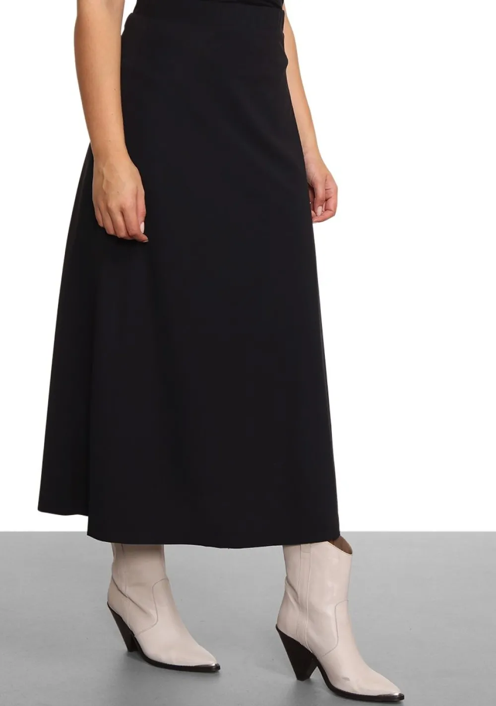 Rokken>PENN & INK ROK Zwart