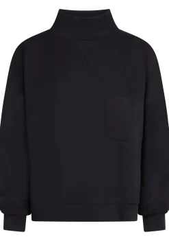 Truien|Sweaters>PENN & INK SWEATER Zwart