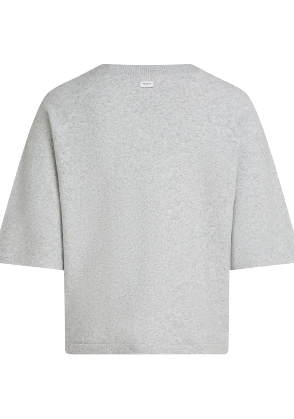 Truien>PENN & INK TRUI KORTE MOUW Grijs