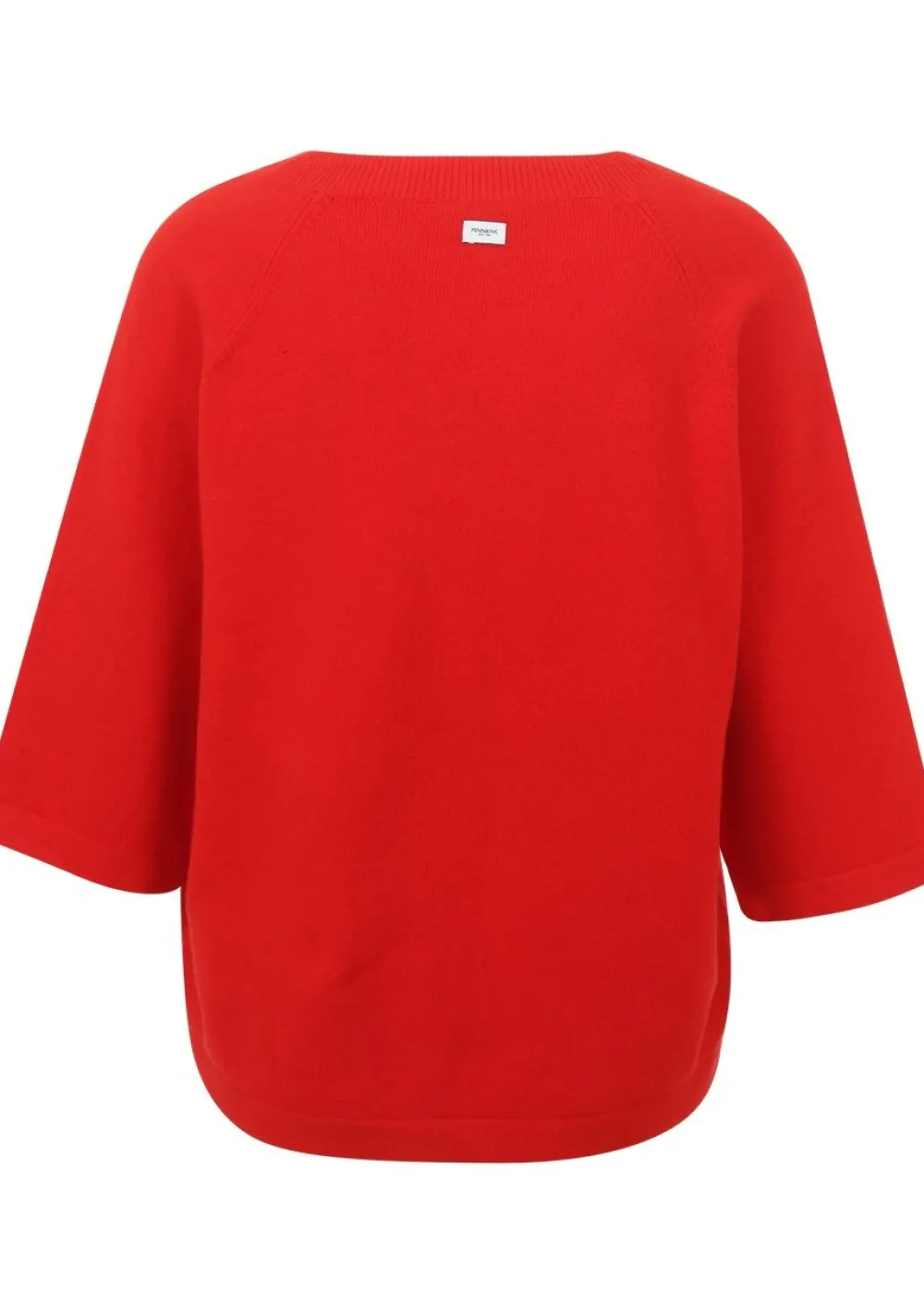 Truien>PENN & INK TRUI KORTE MOUW Rood